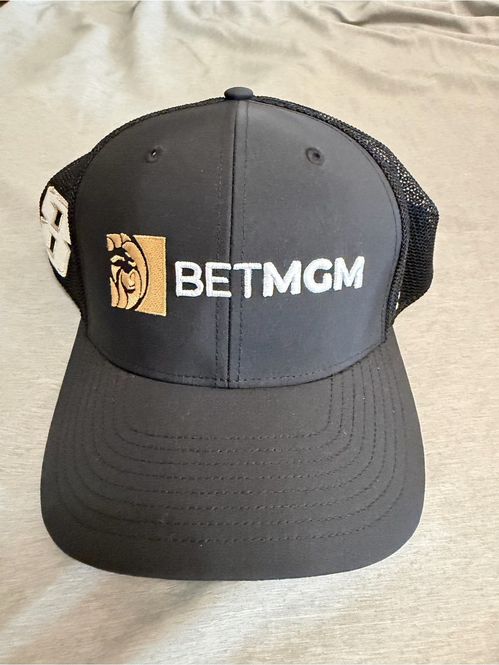 BETMGM Black Kyle Bush hat 47 brand men’s Nascar